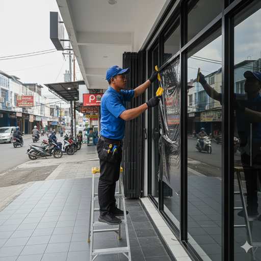 jasa pasang kaca film ruko